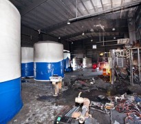 Industrial fire, Port Saint Lucy, Florida Industrial fire, Port Saint Lucy, Florida