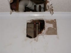 Pipe Burst Water Damage