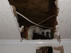 Pipe Burst Water Damage