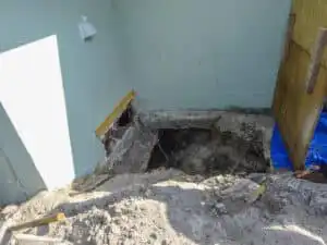 Pompano Sewer Break